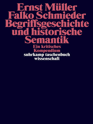 cover image of Begriffsgeschichte und historische Semantik